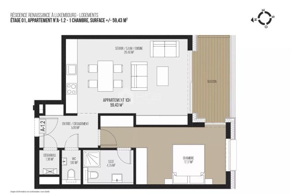 Wohnung zu verkaufen in Luxembourg
